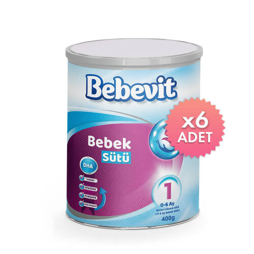 Bebevit 1 Bebek Maması 400 Gram 6 lı - 1