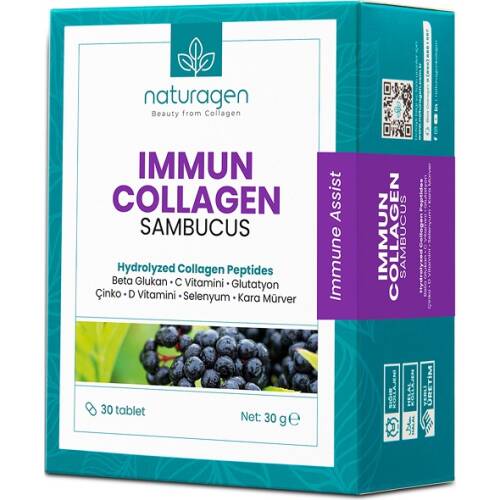Naturagen Immun Collagen Sambucus-30 Tablet - 1