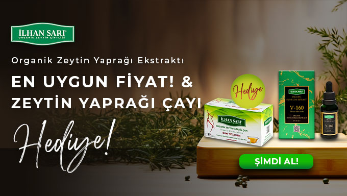 <div style="text-align: center;"><font size="4"><a href="https://www.markafarma.com/ilhan-sari-organik-zeytin-yapragi-ekstrakti-30-ml"><b>İlhan Sarı Zeytin Yaprağı Ekstraktı Alımında 20'li Zeytin Yaprağı Çayı HEDİYE!&nbsp;</b></a></font></div>