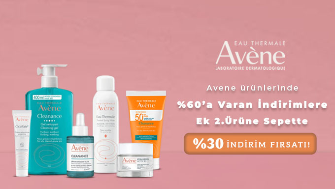 <div style="text-align: center;"><span style="font-size: 18pt;"><strong><a href="https://www.markafarma.com/avene">AVENE SİPARİŞLERİNDE 2. ÜRÜNE %30 İNDİRİM! </a></strong></span></div>