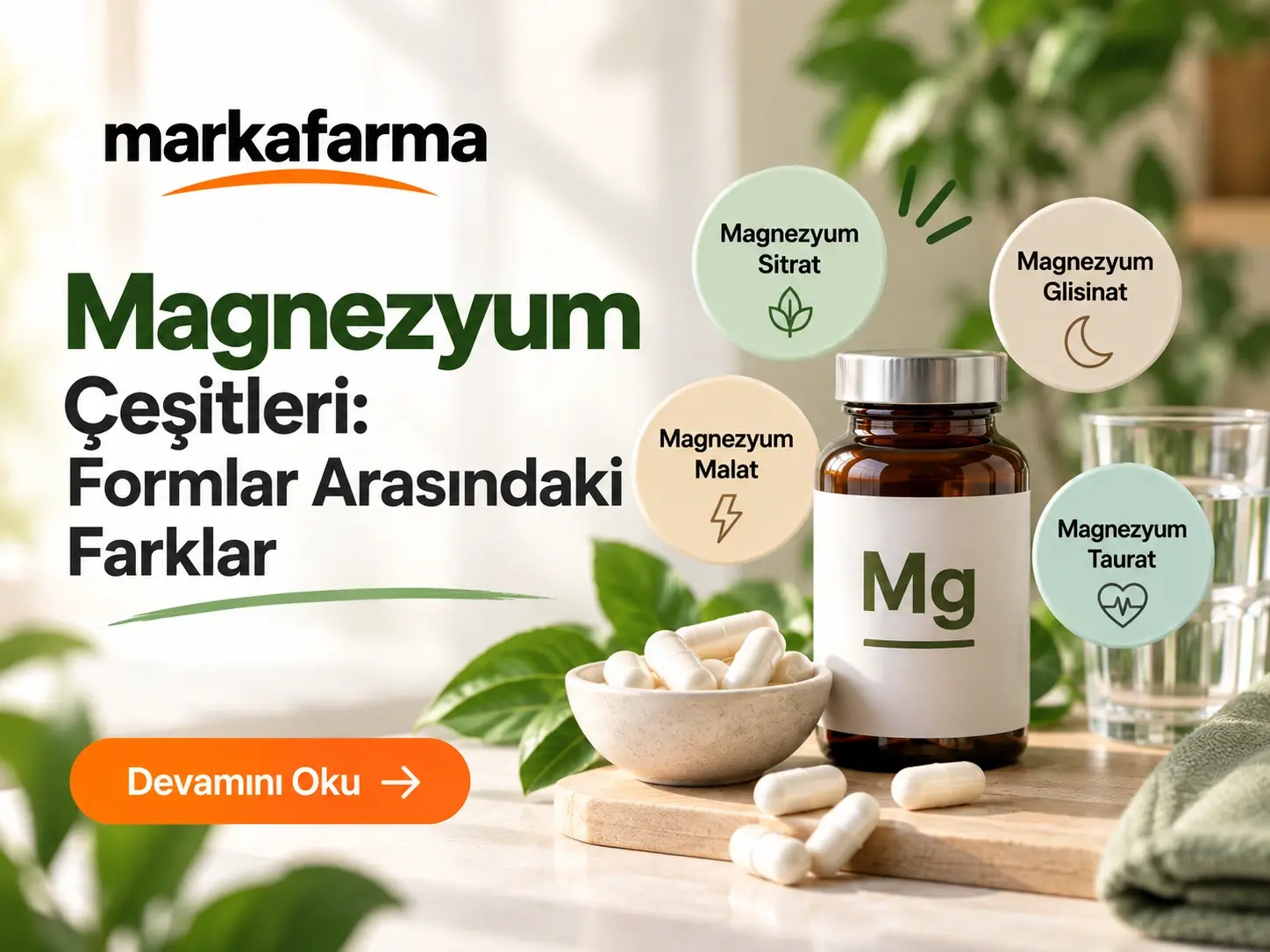 Magnezyum Çeşitleri: Formlar Arasındaki Farklar