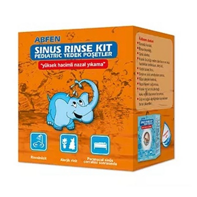 Abfen Sinüs Rinse Kit Pediatric 50 Yedek Poşet - 1