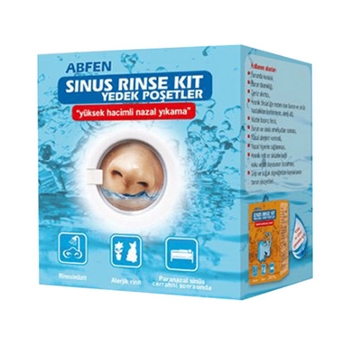 Abfen Sinüs Rinse Kit Yetişkin 50 Yedek Poşet - 1