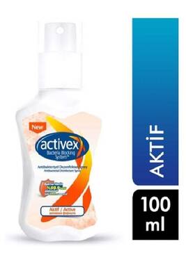 Activex Antibakteriyal Dezenfektan Sprey 100 ml - 1