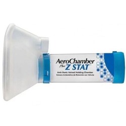 AeroChamber Plus Z Stat Mavi 5 Yaş Üstü (Yetişkin)