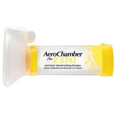 AeroChamber Plus Z Stat Sarı Ayıcıklı Yıkanabilir 1-5 Yaş (Çocuk) - 1