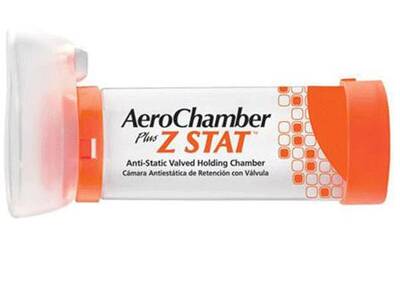 Aerochamber Plus Z Stat Turuncu 0-18 Ay (Bebek) - 1