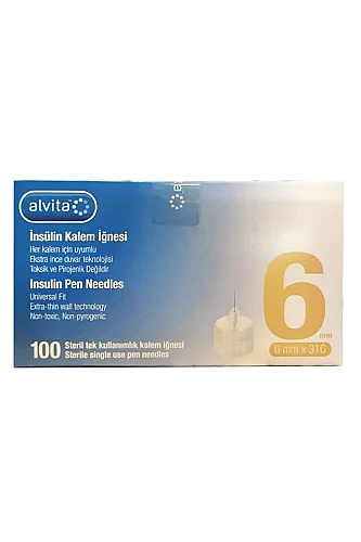 Alvita Kalem İğnesi 6 mm x 31 g - 1