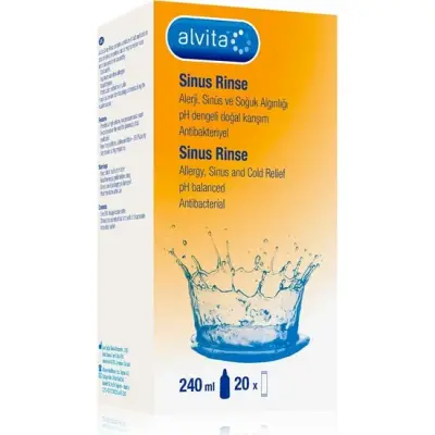 Alvita Sinus Rinse Kit Yetişkin 240 ml - 1