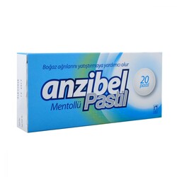 Anzibel Mentol Aromalı Pastil