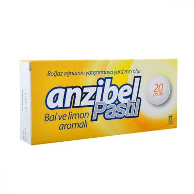 Anzibel Pastil Bal ve Limon Aromalı Pastil - 1