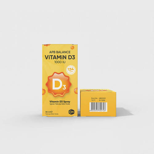 APB Balance D3 Vitamin 1000 IU 30 ml - 1
