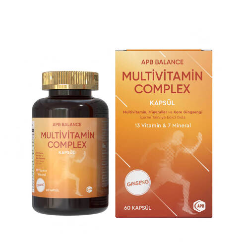 APB Balance Multivitamin Complex 60 Kapsül - 1