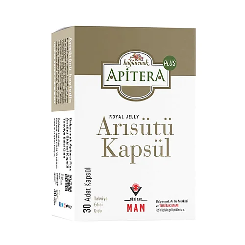 Apitera Plus Arı Sütü 30 Kapsül - 1