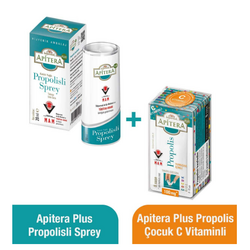 Apitera Plus Propolisli Sprey ve Çocuk Avantaj Seti