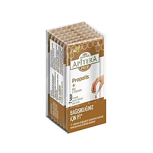 Apitera PROP Doğal Bal, C Vitamini ve 175 mg Propolis İçeren Takviye Edici 7’li Saşe - 2