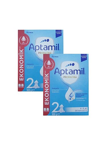 Aptamil Pronutra 2 Devam Sütü 900 gr - 2 li Kutu - 1