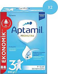 Aptamil Pronutra 3 Devam Sütü 900 gr - 2 Adet