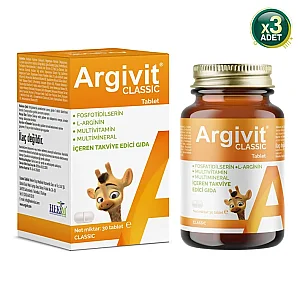 Argivit 30 Tablet 3 Adet