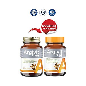 Argivit Focus 30 Tablet L-Arjinin ve Fosfatidilserin İçeren Zihinsel Performans Destekleyici - 3