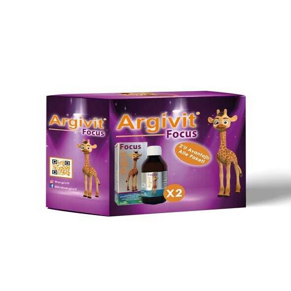 Argivit Focus Şurup 150 ml - 2'li Avantajlı Aile Paketi - 1