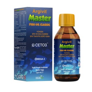 Argivit Master Fish Oil Epa ve Dha İçeren Balık Yağı 150 ml