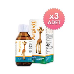 Argivit Multivitamin 150 ml Şurup 3 adet 