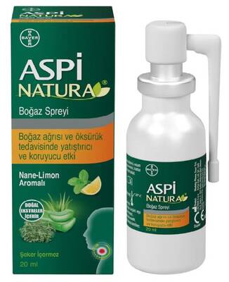 Aspinatura Boğaz Spreyi 20 ml - Nane & Limon - 1