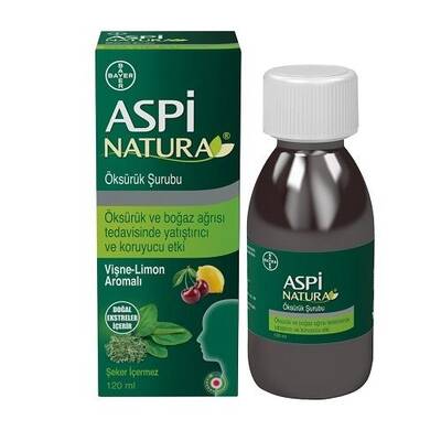 Aspinatura Öksürük Şurubu Vişne & Limon 120 ml - 1