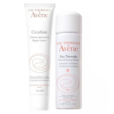 Avene Cicalfate Restorative Skin Cream 40 ml Termal Su 50 ml HEDİYE - 1