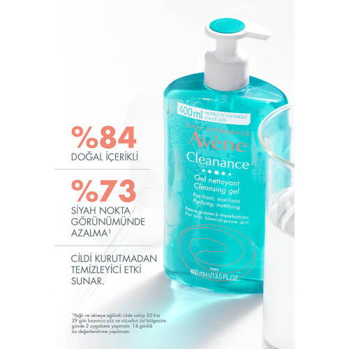 Avene Cleanance Temizleme Jeli 400 ml - 2