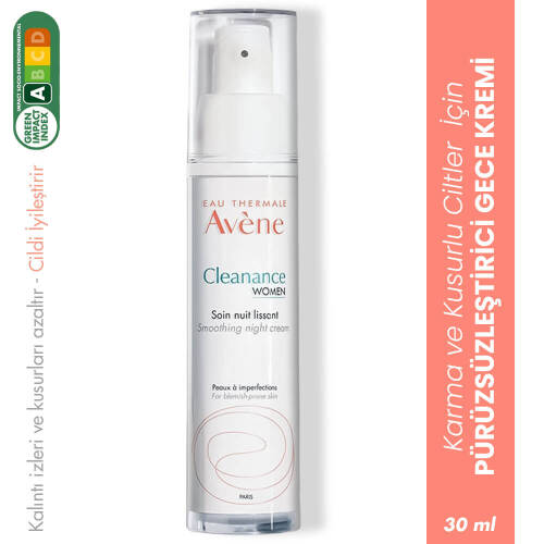 Avene Cleanance Women Smoothing Night Cream 30 ml - 1