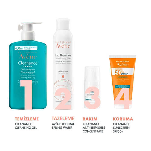 Avene Cleanance Yağlı Ve Akneye Eğilimli Ciltler Için Ultra Hafif Güneş Koruyucu SPF50+ 50 ml - 6