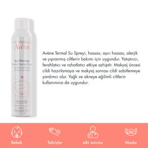 Avene Eau Thermal Spring Water 300 ml Termal Su - 3