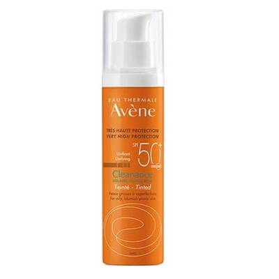 Avene Eau Thermale Cleanance Solaire Tinted SPF50+ 50ml - 1
