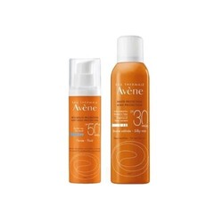 Avene Eau Thermale Fluide SPF 50+ 50 ml Alana Avene Brume Satinee Silky Mist SPF 30+ 150 ml Hediye