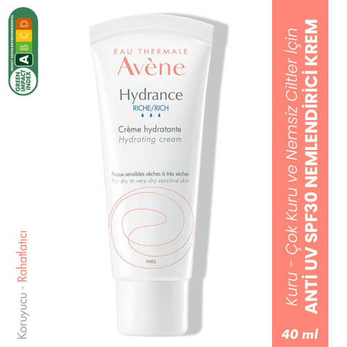 Avene Eau Thermale Hydrance UV-Riche Creme SPF30 40 ml - 1