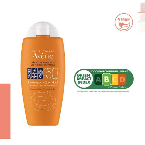 Avene Fluid Sport Güneş Koruyucu Krem SPF 50 100 ml - 5