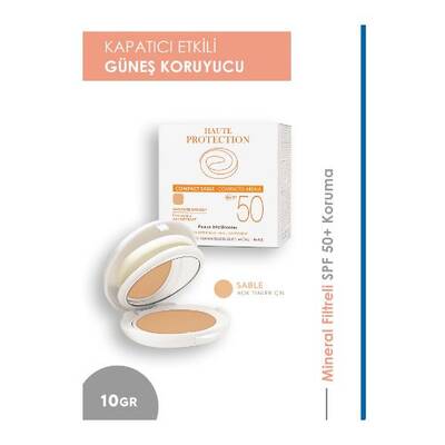 Avene Haute Protection Compact Teintee Sable SPF 50+ 10 gr - 1