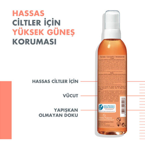 Avene Huile Solaire Sprey Güneş Yağı SPF30 200 ml - 3