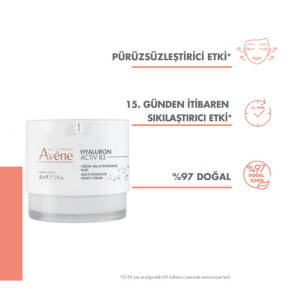 Avene Hyaluron Activ B3 Çok Yoğun Gece Kremi 40 ml - 2