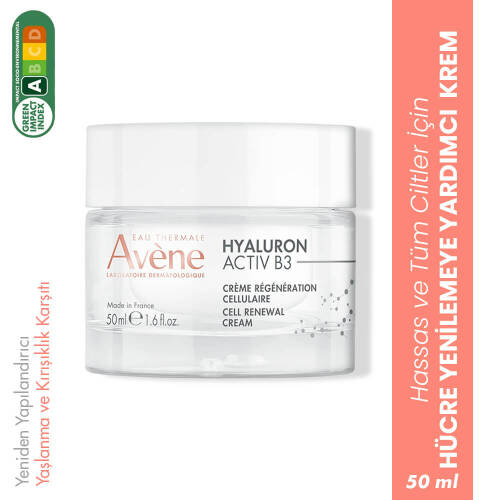 Avene Hyaluron Activ B3 Hücre Yenilemeye Yardımcı Krem 50 ml - 1