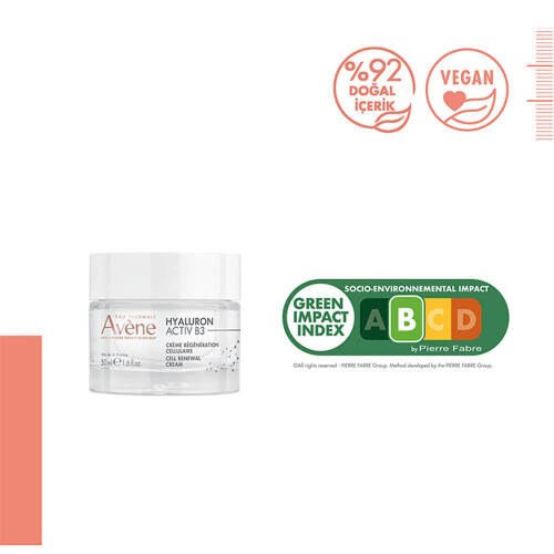 Avene Hyaluron Activ B3 Hücre Yenilemeye Yardımcı Krem 50 ml - 5