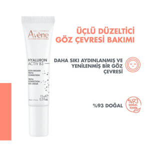 Avene Hyaluron Activ B3 Üçlü Düzeltici Gözaltı Kremi 15 ml - 2