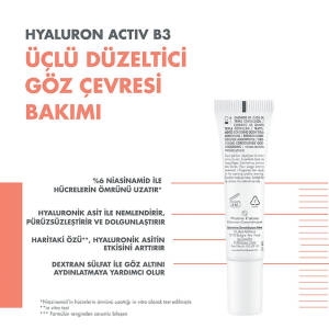 Avene Hyaluron Activ B3 Üçlü Düzeltici Gözaltı Kremi 15 ml - 3