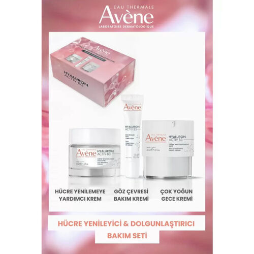 Avene Hyaluron Activ B3 Yaşlanma Karşıtı Bakım Seti - 1