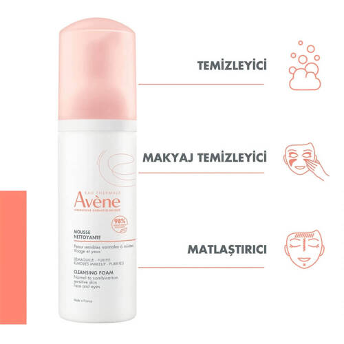 Avene Mousse Nettoyante Cilt Temizleme Köpüğü 150 Ml - 2