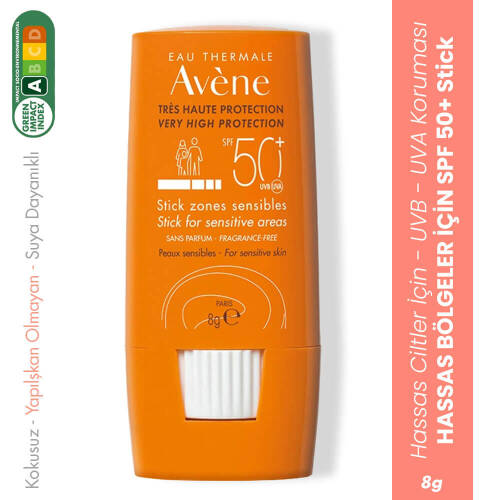 Avene Stick Zones Sensibles SPF 50+ 8 gr - 1