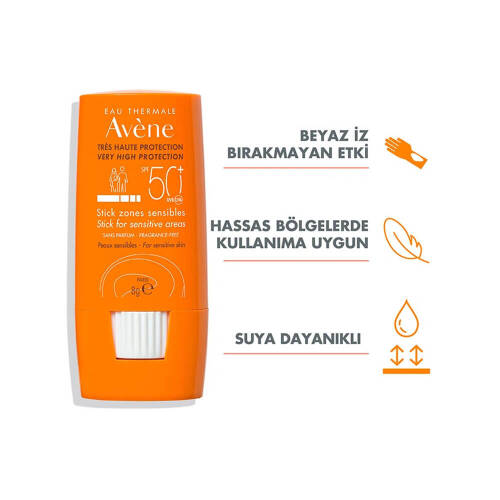 Avene Stick Zones Sensibles SPF 50+ 8 gr - 2