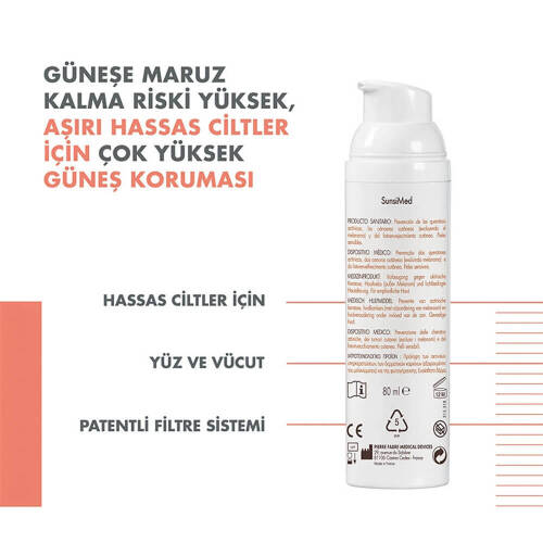 Avene SunsiMed KA Günlük Güneş Bakımı 80 ml - 3